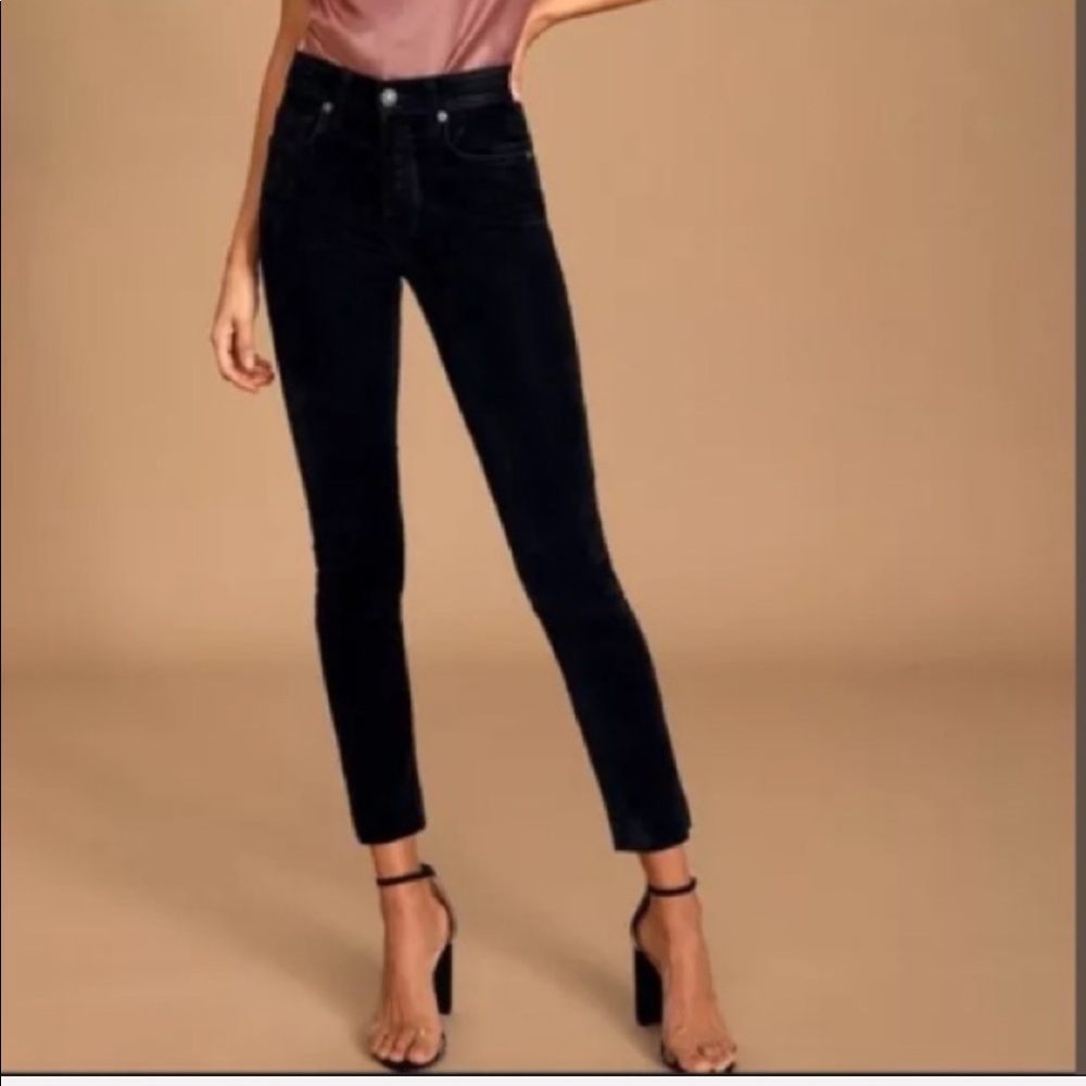Free People Velvet Jeans NWT